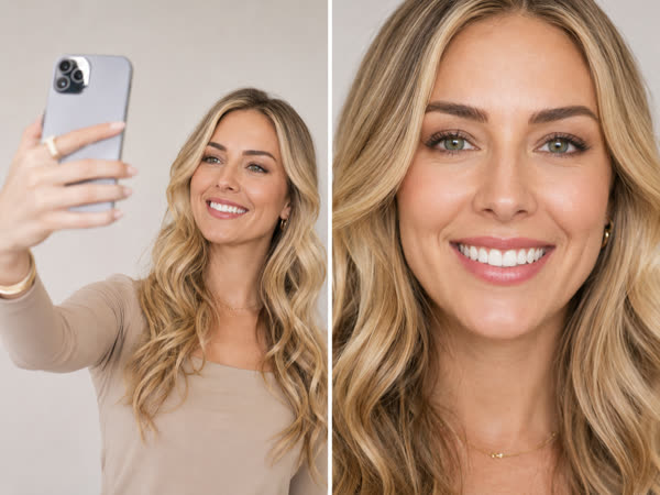 Example: big smile photo